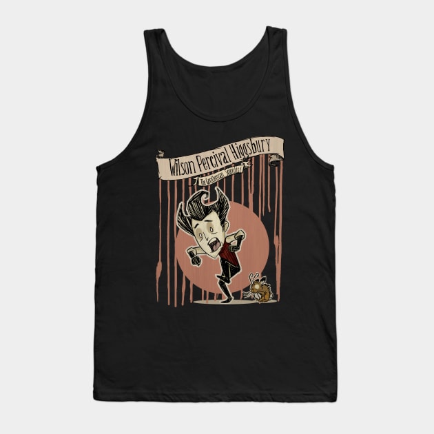 Don't Starve- Wilson Tank Top by Visual_Discord